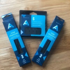 3 Pack of Charcoal Art Supplies